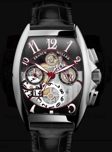 Franck Muller Cintree Curvex Men Grande Date Replica Watch for Sale Cheap Price 8083 CC GD FO OG N